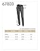 Women's Elastic Drawstring Waist Casual Marled Jogger Lounge Pants