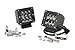 Rough Country - 70903-2-inch Chrome Series CREE LED Square Lights (Pair) for Anywhere You Can Mount It