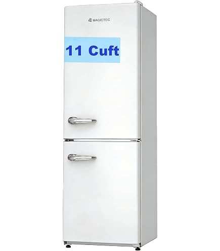 Amazon.com: magictec Retro Upright Fridge Only | 11 Cu.ft | Frost