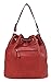 Scarleton Purses and Handbags, Drawstring Bucket Bag, Hobo Bags for Women, Crossbody Bag, Multi Pocket Shoulder Bag, H107810 - Red