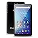 OYYU T7 Pro Android Tablet 7 Inch 4G LTE Phablet, Android 7.0 Dual SIM Card Tablet PC, MTK8735 Quad Core 16GB ROM IPS Display 1280x720, with Dual Camera Wi-Fi GPS Bluetooth OTG Black Rear