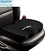 Sojoy Gel Seat Cushion for Office Chair Memory Foam Seat Pillow for Back Pain Relief,Gel Cushion for Office Chiar,Car,Home (18 x 14 x 3 inches)