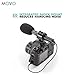 Movo On-Camera Stereo Video Microphone with Windscreens & Case for Nikon D850, D810, D800, D750, D610, D600, D500, D7500, D7200, D7100, D5600, D5500, D5300, D5200, D3300, D3200, D4, D4S, & D5 DSLR