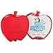 Ice Pack for Lunch Box by Sub Zero Ice - Cute Vibrant Red Apple Super Cool Leakproof Ice Pack Cooler for Healthier Fresher Safer Food Sandwiches Drinks Milk (4 Pack)