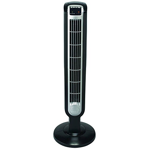 Lasko 2511 36 Tower Fan With Remote Control Features 3 Whisper Quiet Speeds And Built In Timer