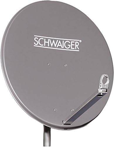 Schwaiger Aluminium Offset Antenna Anthracite (80 cm)