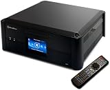SilverStone SST-GD02B-MT Mini-Tower PC Case Black Aluminum DTX Mini-ITX view 1