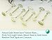 4 Pack -Jade Roller for Face and Neck Highest Quality Jade 100% Real Natural Facial Massager Double Rollers by Serenity 7X USA