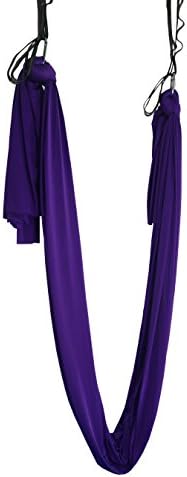 Anti-gravity Yoga, Aerial Yoga Tool, Yoga Swing, Yoga Hammock Inversion Tool Fabric Plus 2 Nylon Straps, Fabric, 2 Straps and 2 Carabiners Only