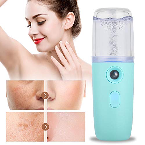 image for Pongnas Professional Facial Steamer Facial Mist Cold Spray Nano Ionic 