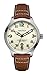 Nautica Men's N09560G BFD 101 Stainless Steel Watch with Brown Leather Band