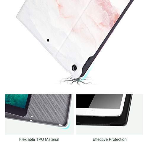 Lokigo New iPad 10.2 Case 2019 Premium Shockproof Case with Soft TPU Back and Auto Sleep/Wake Feature for iPad 10.2 inch 7th Generation