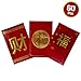 Chinese Red Envelopes – 60pcs Money Pockets For 2019 New Year of the Pig Gifts – Lucky Tao Hong Bao Packets Favors for Party and Festivals