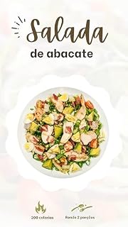 Livro Receita fitness salada de abacate verde: Fitness