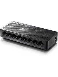 Netis ST3108S 8-Port 10/100M Desktop Switch, Auto-negotiation and Plug and Play