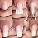 100pcs Fiberglass Nail Extensions Silk Wrap with 5 Pinching Clamps | For Use with Nail Art Equipment UV Gel Tool Base Top Coat