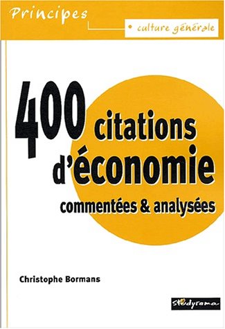 400 citations d'économie