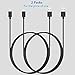 HOUPU [2-Pack] 3 Feet Micro USB Cable, Fast Charging and Sync Data Cord for Android, Samsung, Fire Tablets, Kindle eReaders, HTC, Nokia, Sony, Motorola - Black