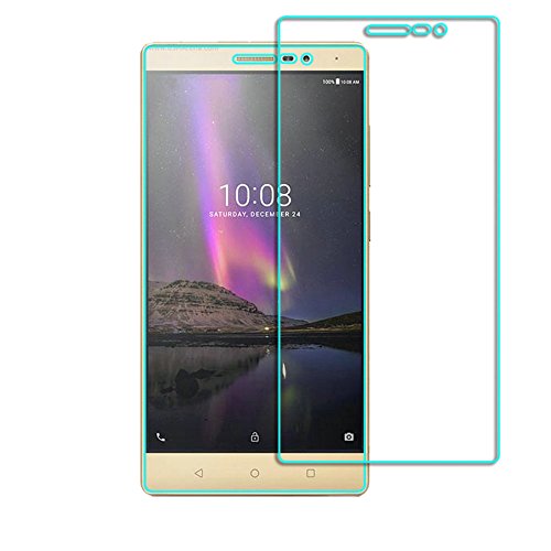 Kepuch Lenovo Phab 2 PB2-650M PB2-650Y Screen Protector - 2 Pack Tempered Glass Film 9H Hardness Curved Edge Protection for Lenovo Phab 2 PB2-650M PB2-650Y