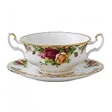 Royal Albert Old Country Roses Cream Soup 6-1/2-ounce Saucer