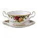Royal Albert Old Country Roses Cream Soup 6-1/2-ounce Saucer