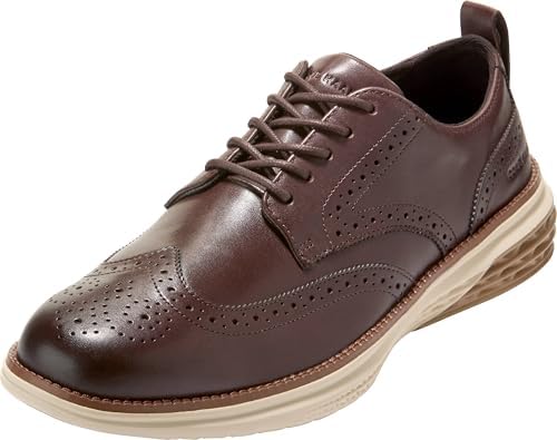 Amazon.com | Cole Haan Mens Goto Wing Oxford, Black/Gray Midsole
