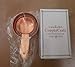 Copper Metal Measuring Cups For Your Rustic & Farmhouse Kitchen Decor, Superior Strength Stainless Steel Core, Beautiful Finish, Baking Supplies, Cooking Tools, A Lovely Gift, Attractively Boxed