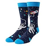 Zmart Funny Space Socks Science Socks for Men Boys