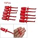 Uxcell a11031200ux0040 Multimeter Lead Wire Test Hooks Clip Set (Pack of 10)