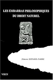 Les  embarras philosophiques du droit naturel