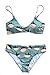 Cupshe Fashion Women's Bear Claw Printing Padding Bikini Set (L)