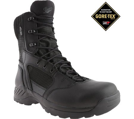 Danner Men's Kinetic 8" GTX Uniform Boot, Black, 9.5 D US