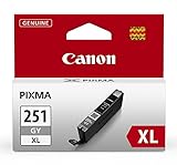 Canon CLI-251XL Gray Ink Tank Compatible to MG6320, MG7120, iP8720, MG7520