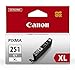 Canon CLI-251XL Gray Ink Tank Compatible to MG6320, MG7120, iP8720, MG7520 primary