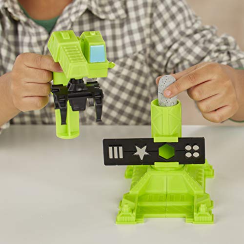 Play-Doh E5400EU5 Wheels Crane and Forklift Construction Toys with Non-Toxic Cement Buildin' Compound Plus 2 Additional Colours, Multicolour - Thumbnail 6