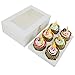Chilly Cupcake Boxes, Rectangular, 3.62