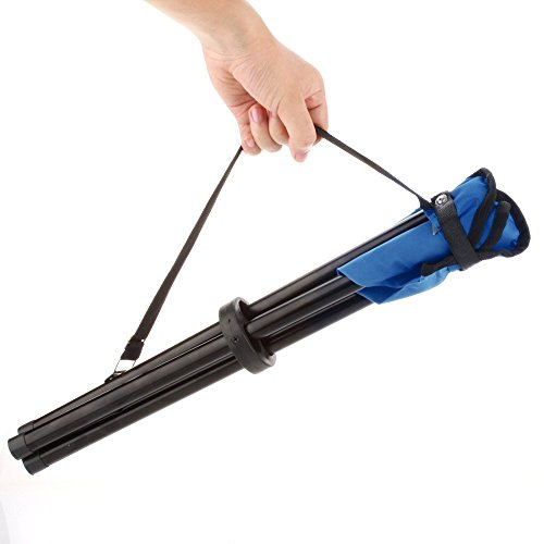 TinyPrice Portable Folding Tripod Stool, 13x13x15-Inch