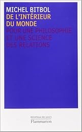 De l'intérieur du monde