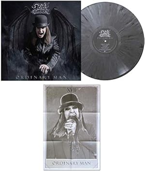 Ozzy Osbourne Various Artists Ordinary Man Exclusive Limited Edition Silver Smoke Colored Vinyl Lp With Rare Foldout Ozzy Poster Included Only 500 Copies Pressed Amazon Com Music