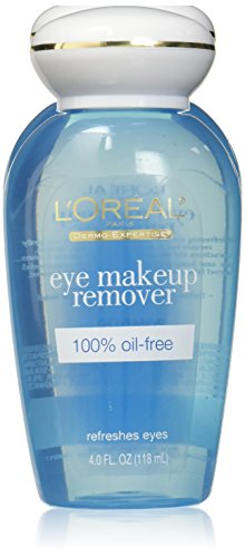 L Oreal Dermo-Expertise Refreshing Oil-Free Eye Makeup Remover - 4 oz (Pack of 3)