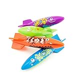 Adorox Torpedo Rocket Under Water Swimming Pool Dive Splash Toys Aqua Fun Glide Games