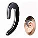 Bluetooth Headset, Single Bluetooth Ear-Hook, Wireless Headphones with Mic, Painless Wearing Sport Earpiece with in-Ear Tip, Easy Pairing Earbud for Business Car, Compatible for Samsung iPhone (M)