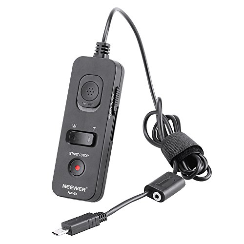 Neewer Wired Remote Control Replacement for RM-VPR1 with Multi Terminal Cable Compatible for Sony A7M2 A5100 A7S A5000 A-6000 A7R A7 NEX-3N