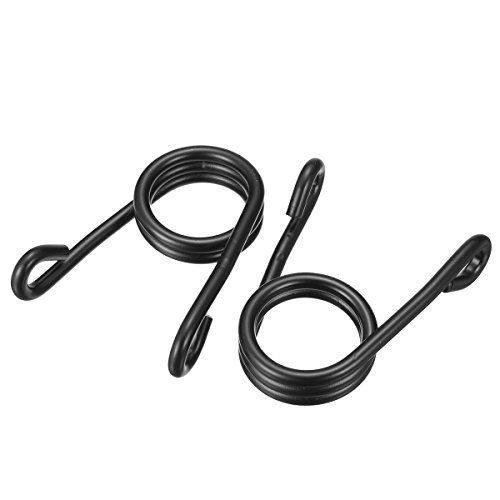 MOMOALA Alamor Motorcycle Black Scissor Type Solo Seat Spring Mount compatible with Harley Bobber Custom