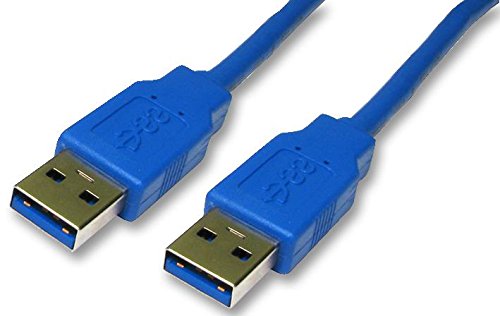 Pro Signal USB 3.0 A to A Male Cable, 3m Blue, High-Speed 5Gbps Data Transfer, Type A Plug to Plug - CAC250020