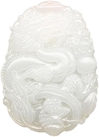 Natural Jade Dragon Pendant Bringing wealth and good luck