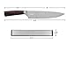 Cuchio German 8 Inch Chef Knife, Sharpening Stone & Gift Box: Kitchen Knife That Stay Sharp Longer! High Carbon Stainless Steel Blade for Meat, Fish & Vegetables, Pro Chefs Ergonomic Pakkawood Handle