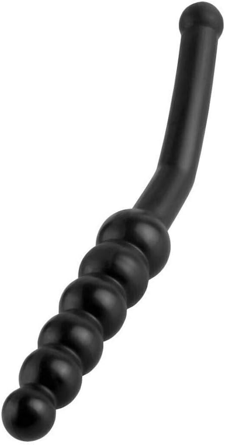 Adult Flex Wand Flexible Bendable Beads Plug Black Object2609