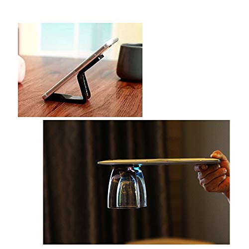 AIJIWU Nano Rubber Pad, 2Pack Multi-Purpose Flourish Lama Rubber Sailor Sticker for Cell Phone Car Holder Kits Office Bracket Pods Kitchen Wall Hang Photograph and Anywhere