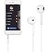 VEBE Earbuds, Sports Earphones with Horn Earbuds with Mic Stereo Wired In-Ear Earphones 3.5MM Jack Headphones for iPhone/Android (White-3)